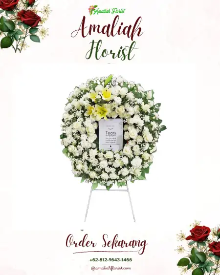Krans Bunga Duka Wanarejan Selatan